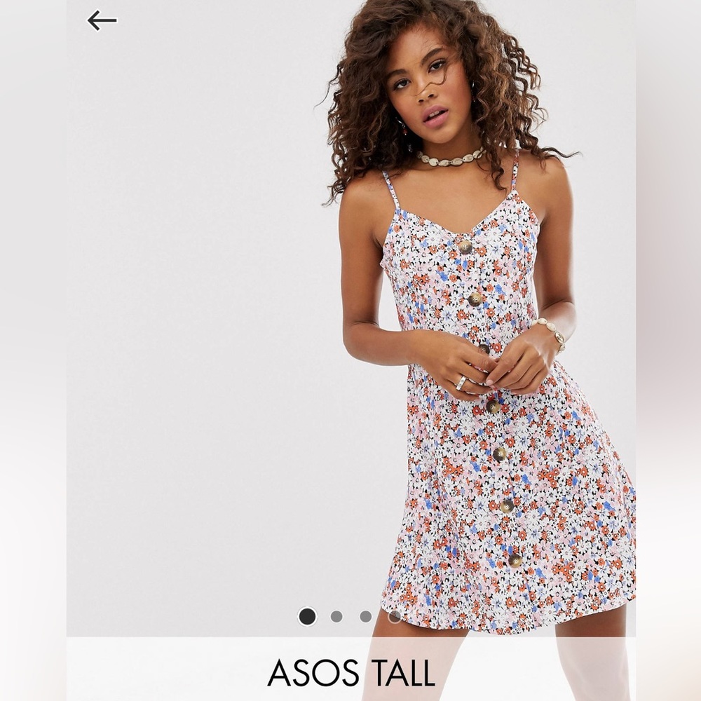Floral mini dress